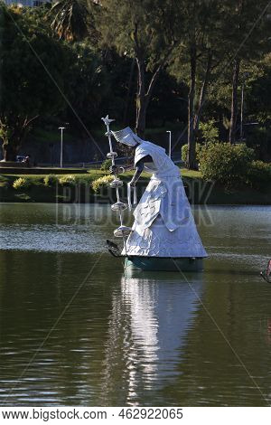 Orixa Sculpture On The Tororo Dike