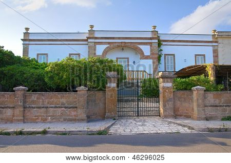 Villa Arditi Seracca. Santa Maria di Leuca. Puglia. Italy.