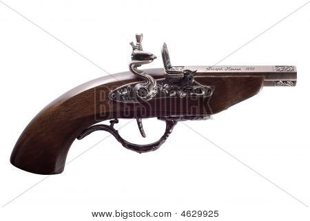 오래 된 Flintlock 권총