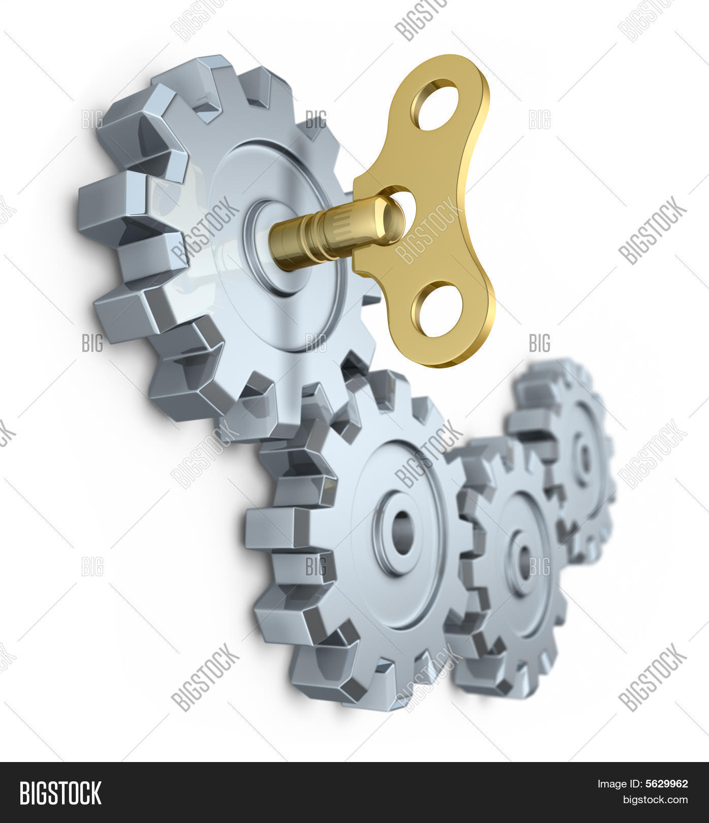 Clockwork Key Image & Photo (Free Trial) Bigstock