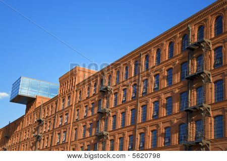Historic Factory Building Style.