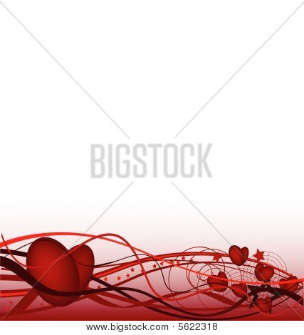 バレンタインの日デザイン