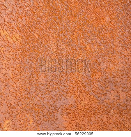 iron surface rust