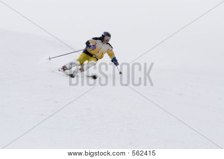 Mountain-skier #1