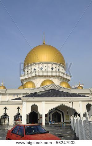 Royal Town Mosque Klang's Main Dome and Main Entrance