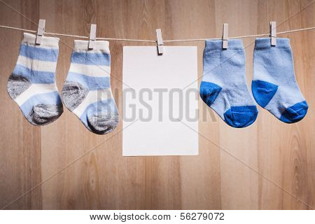 Junge Babysocken