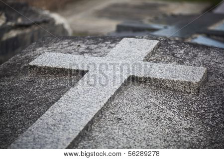Cross In The Cemetery