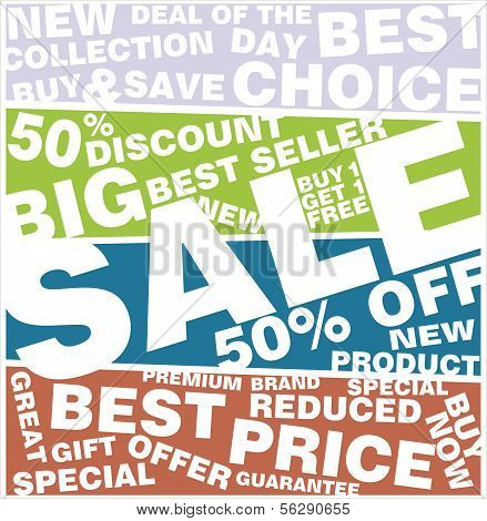 Best price sale background