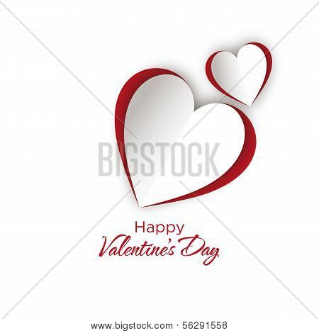 Valentinstag-Karte