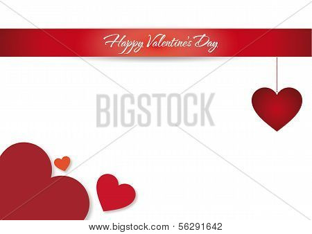 Valentinstag-Karte