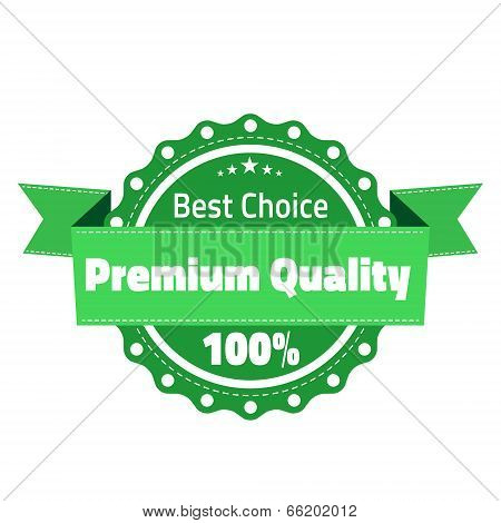 Best Choose Premium Quality Badge Vector Illustration