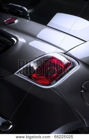 Rear Taillight Of A Car