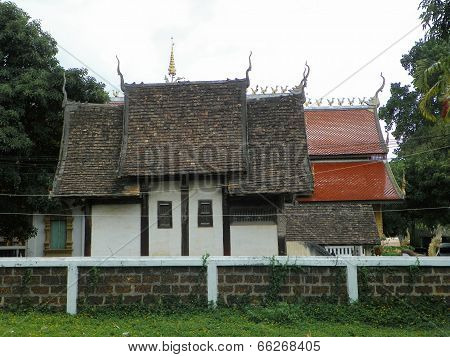 Sanctuary of wat ubosot temple