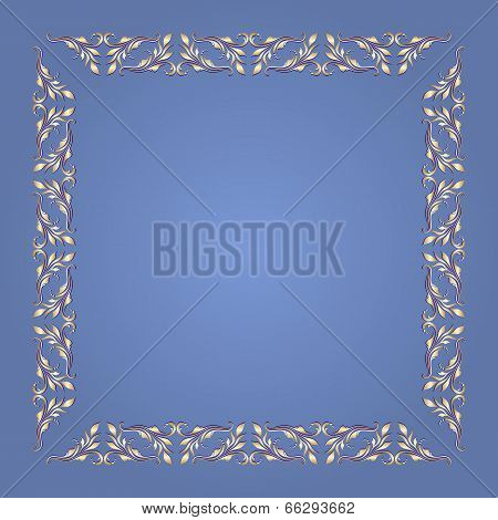 Vector Gold Ornament.