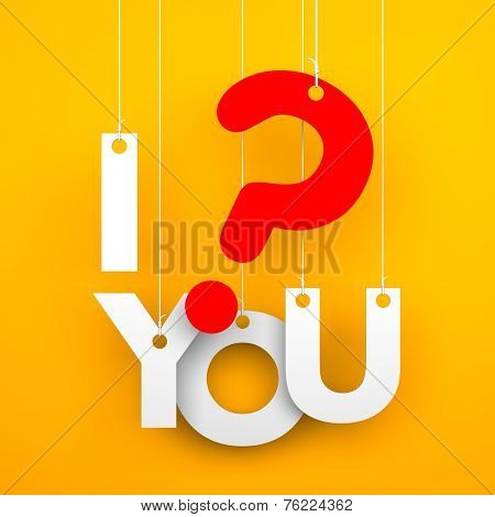 You are love?
