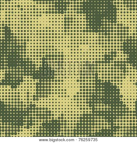military dots seamless background
