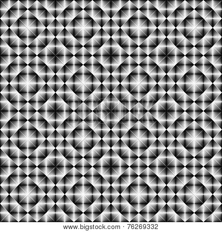 Design Seamless Square Trellised Pattern