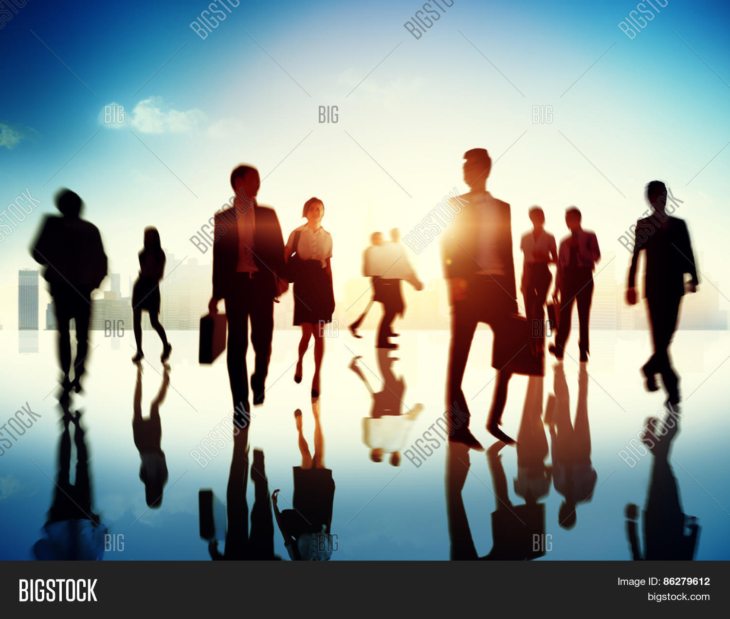 Business People Rush Image & Photo (Free Trial) | Bigstock