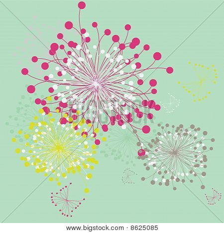 Fundo floral