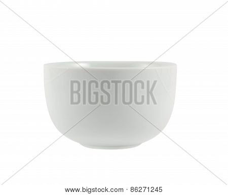 White ceramic piola bowl