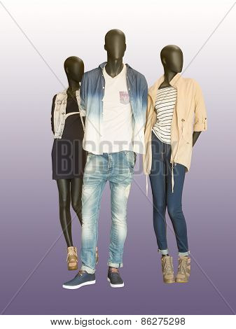 Three Mannequins