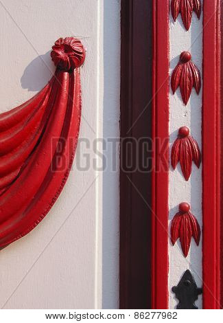 Ornated Church Door.