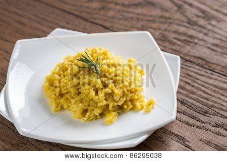 Risotto With Saffron