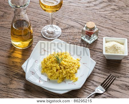 Risotto With Saffron