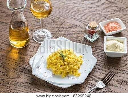 Risotto With Saffron