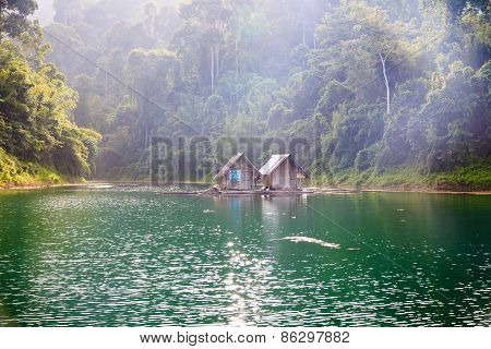 Morning On Cheow Lan Lake