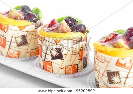 Mixed fruit cake