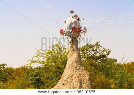 Planet Kalahari In Botswana