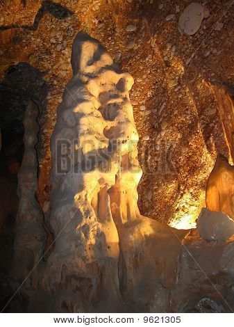 All'interno di una grotta