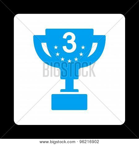Third prize icon from Award Buttons OverColor Set