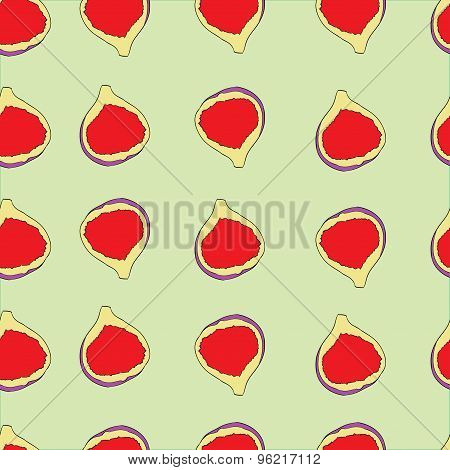 Figs seamless pattern
