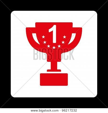 First prize icon from Award Buttons OverColor Set
