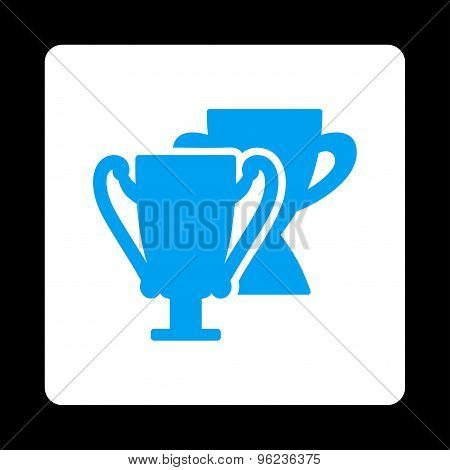 Trophy cups icon from Award Buttons OverColor Set