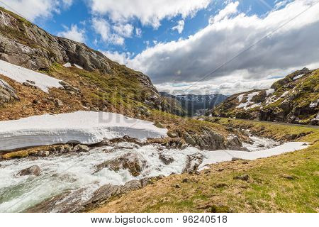 Norway mountain landscape