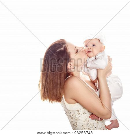 Mother Kisses The Firstborn.