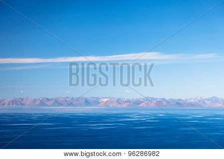 Beautiful Cold Landscape Picture Of Lagoon Bay