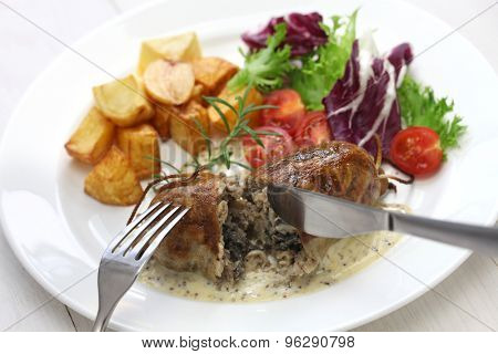 andouillette, french lyonnaise sausage