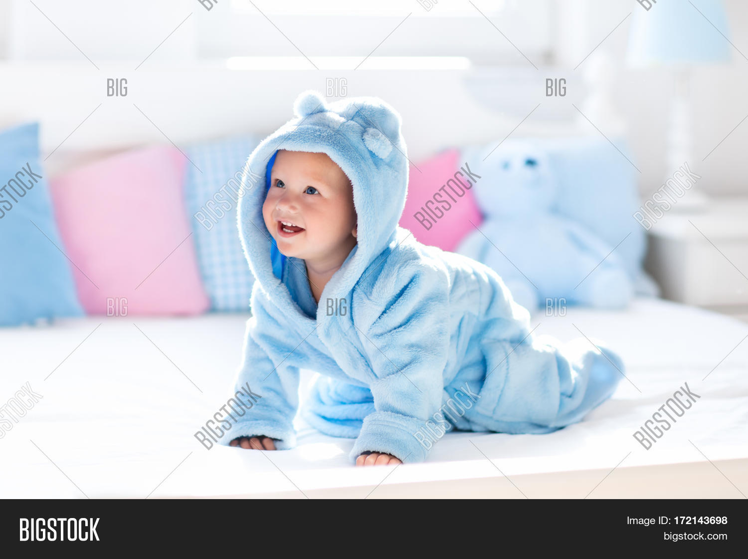 Baby Bathrobe Towel Image & Photo (Free Trial) Bigstock