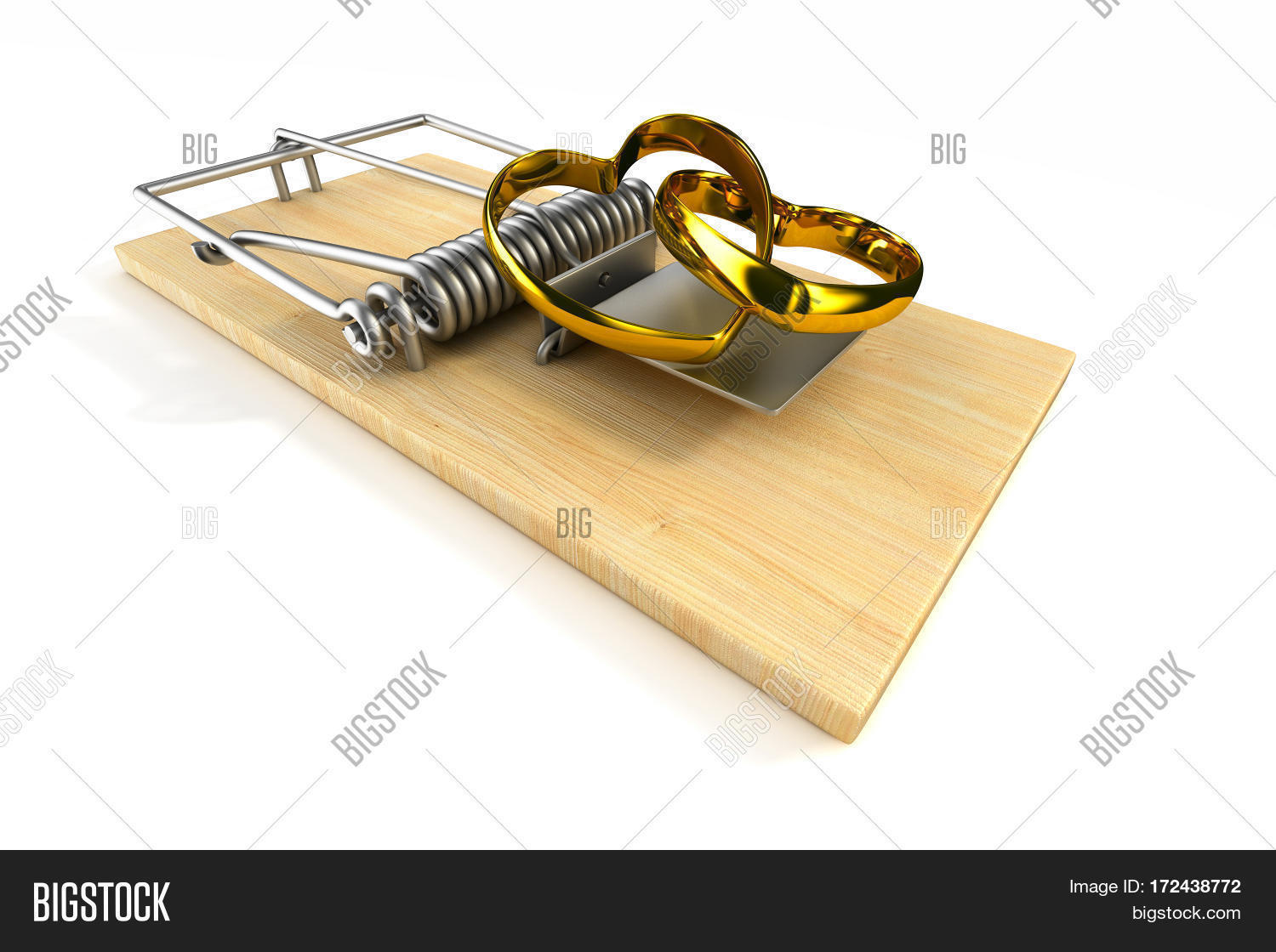 Mousetrap Wedding Ring Image & Photo (Free Trial) Bigstock