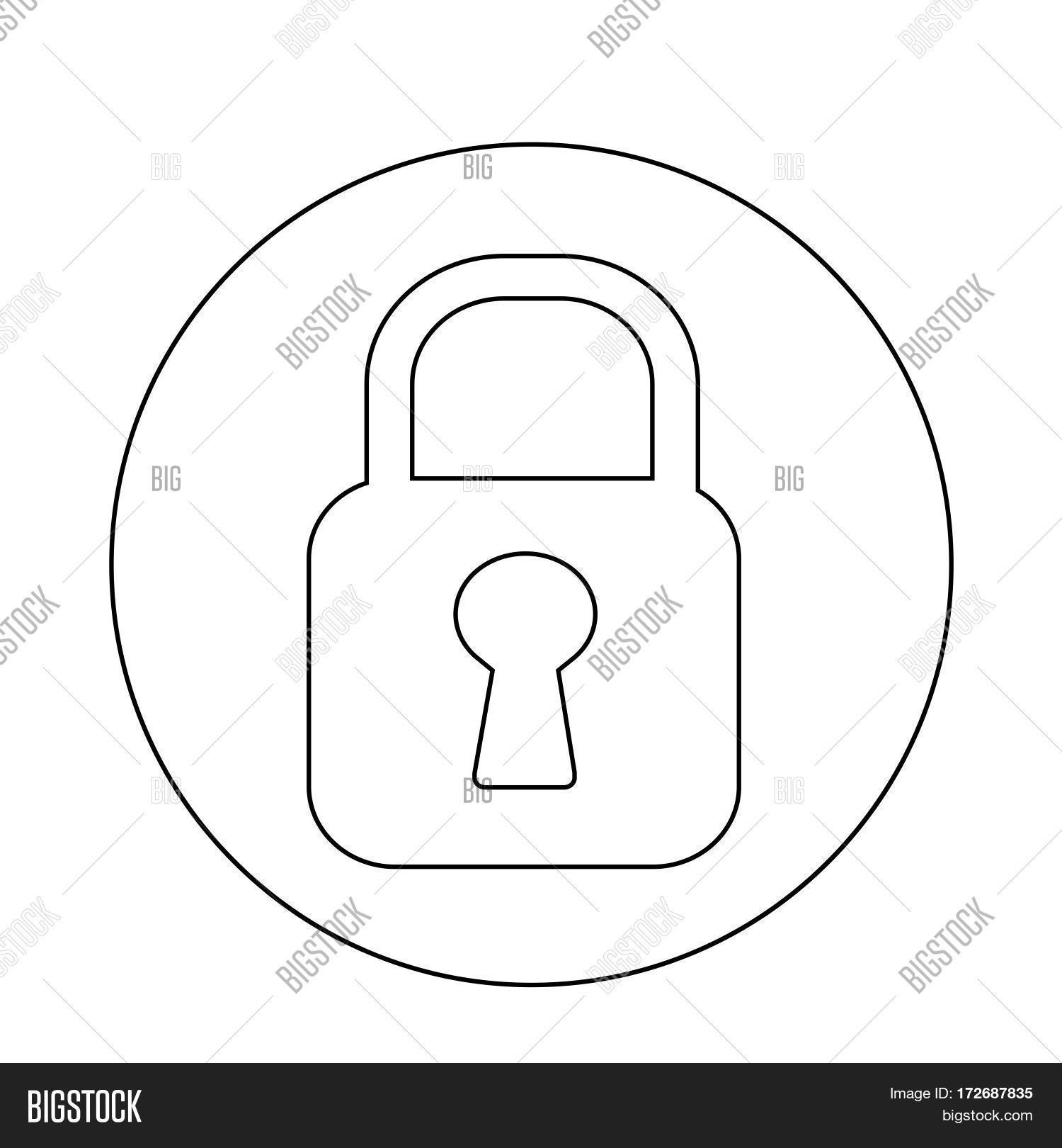Images Pictogram Lock Vector & Photo (Free Trial) | Bigstock