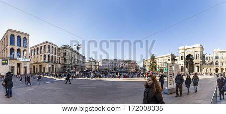 People Visit The Central Town Square With Its Landmarks²