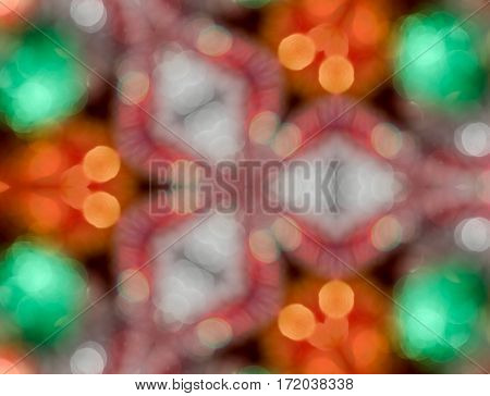 kaleidoscope abstract as background for design close up