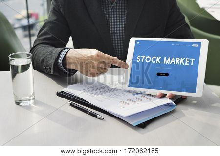 Stock Market Trade Finance Exchange Forex Concept
