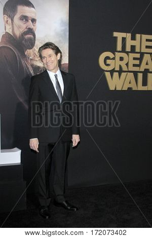 LOS ANGELES - FEB 15:  Willem Dafoe at 