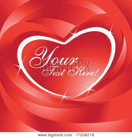 Vector scheda Valentine