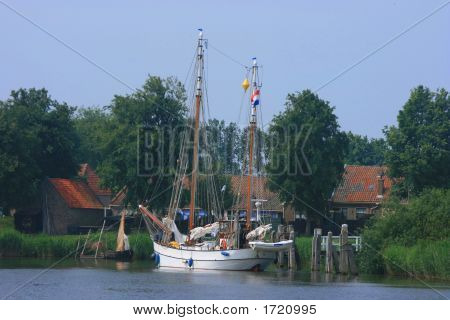 Enkhuizen i Holland